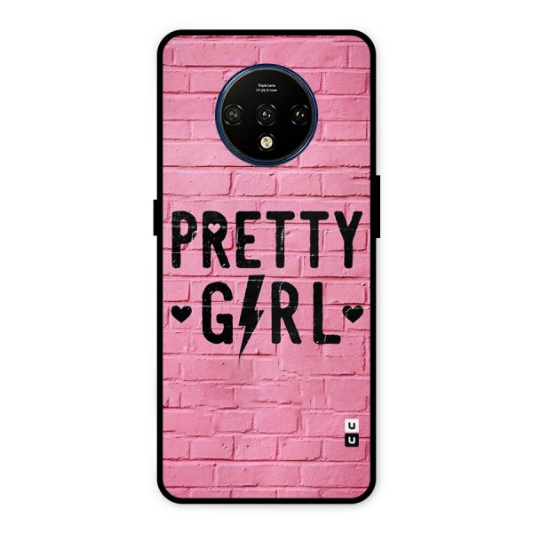 Pretty Girl Wall Metal Back Case for OnePlus 7T