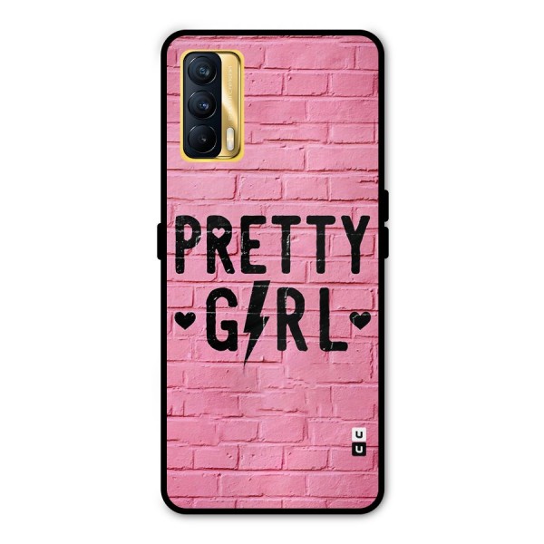 Pretty Girl Wall Metal Back Case for Realme X7