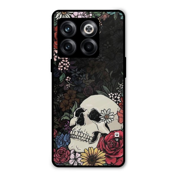 Pretty Skull Metal Back Case for OnePlus 10T