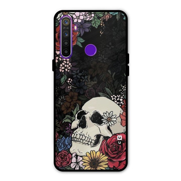 Pretty Skull Metal Back Case for Realme Narzo 10