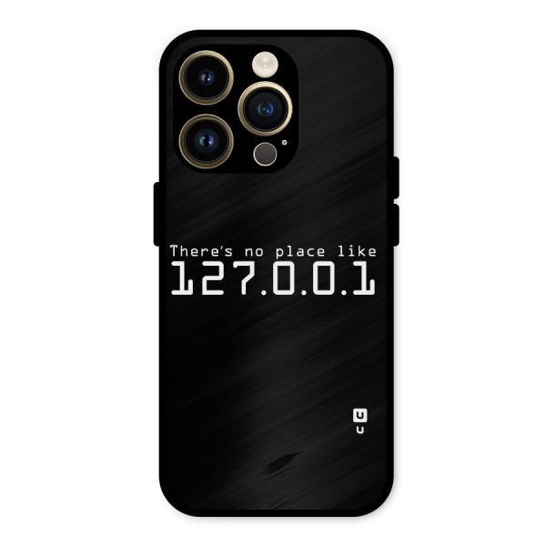 Programmers Favorite Place Metal Back Case for iPhone 14 Pro