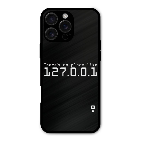 Programmers Favorite Place Metal Back Case for iPhone 16 Pro Max