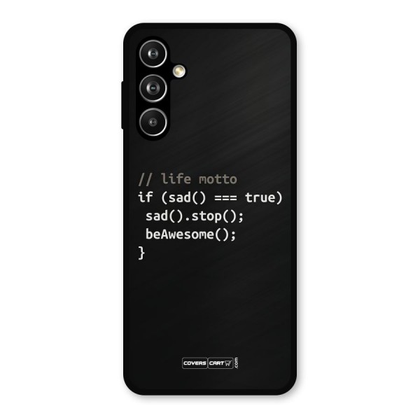 Programmers Life Metal Back Case for Galaxy F54