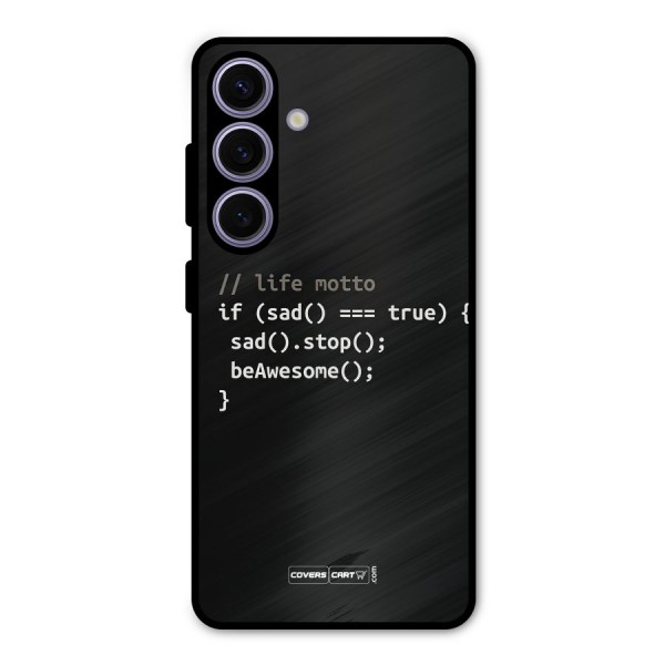Programmers Life Metal Back Case for Galaxy S24