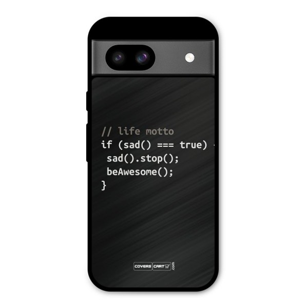 Programmers Life Metal Back Case for Google Pixel 8a