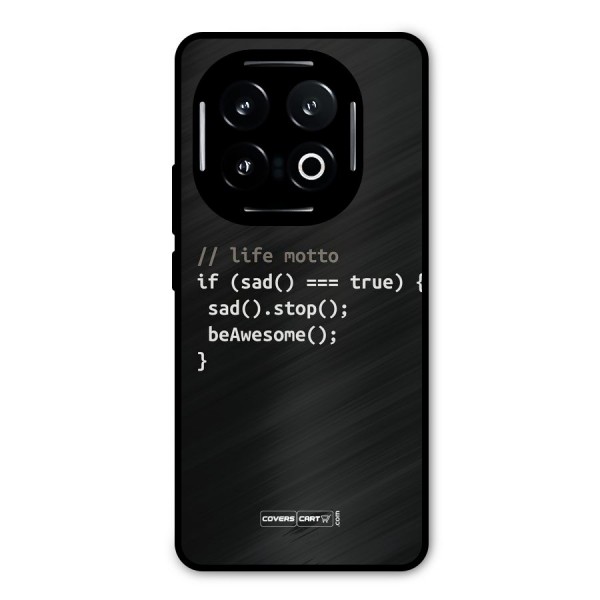 Programmers Life Metal Back Case for iQOO 13