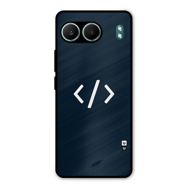 Programmers Style Symbol Metal Back Case for OnePlus Nord 4