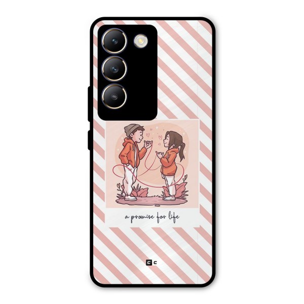 Promise For Life Metal Back Case for Vivo Y200e