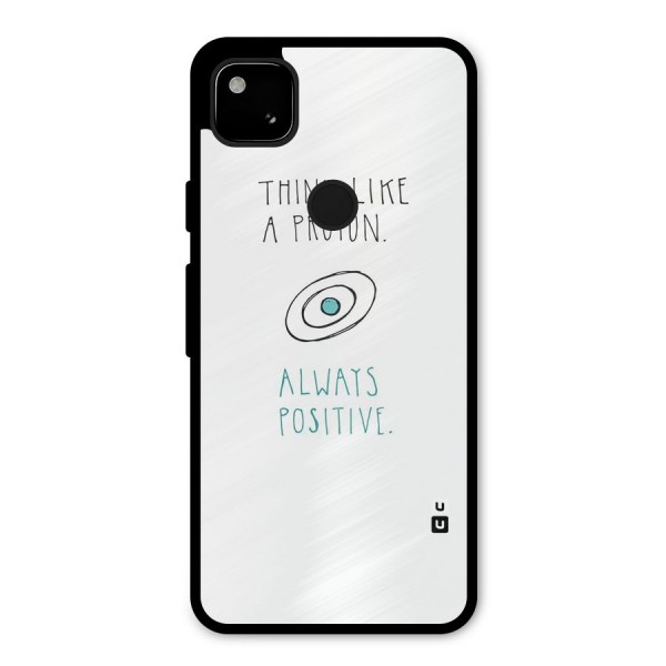 Proton Positive Metal Back Case for Google Pixel 4a