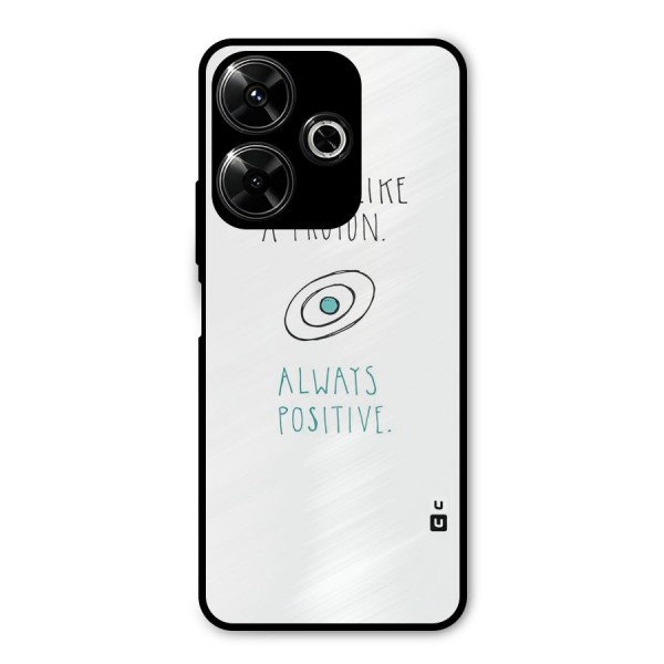Proton Positive Metal Back Case for Poco M6 Plus