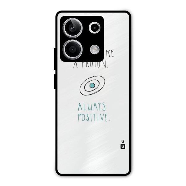 Proton Positive Metal Back Case for Redmi Note 13 5G