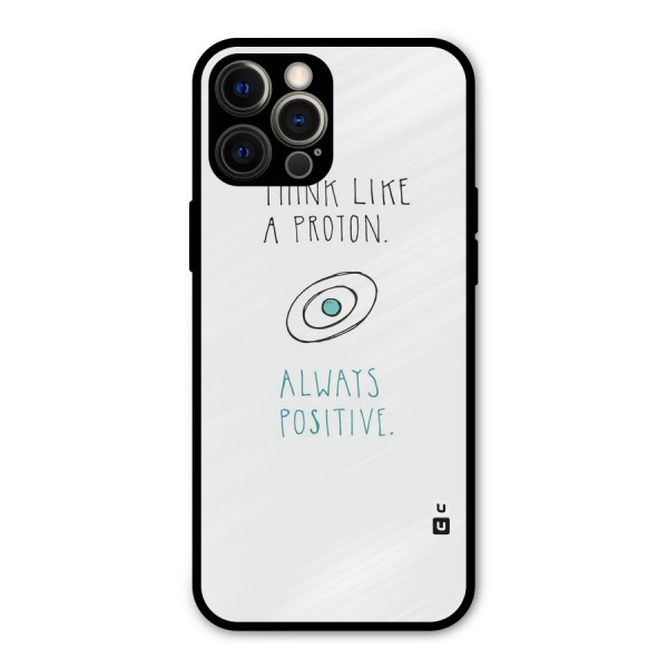 Proton Positive Metal Back Case for iPhone 12 Pro Max