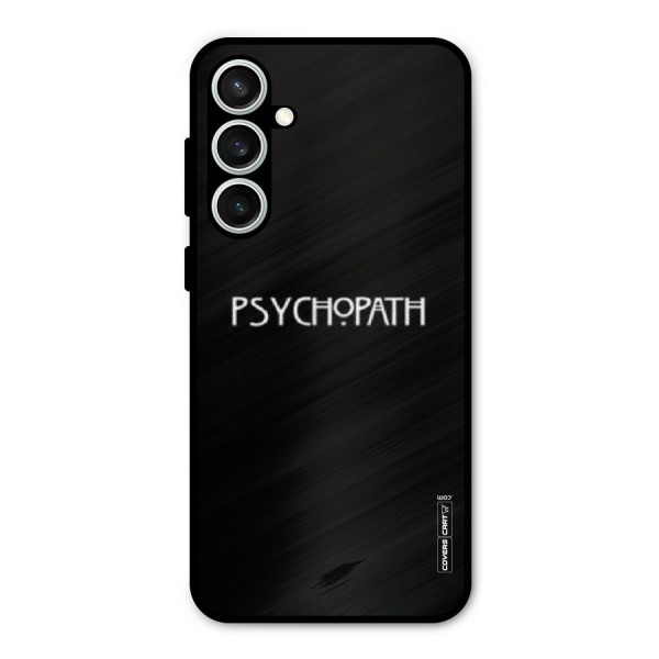 Psycopath Alert Metal Back Case for Galaxy S23 FE