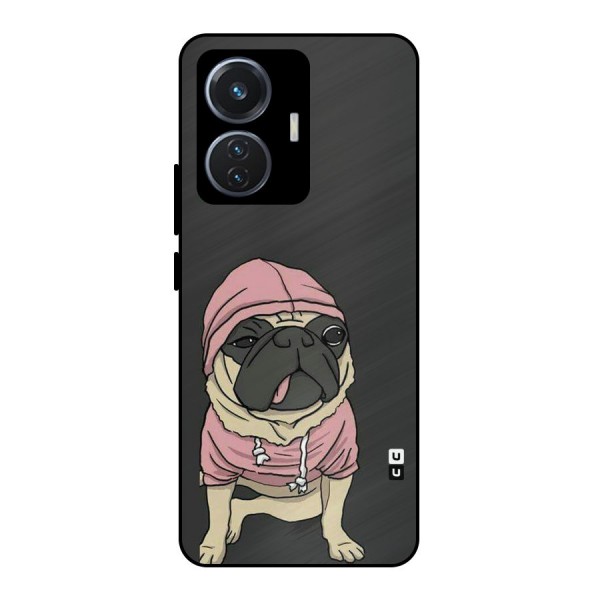 Pug Swag Metal Back Case for iQOO Z6 44W