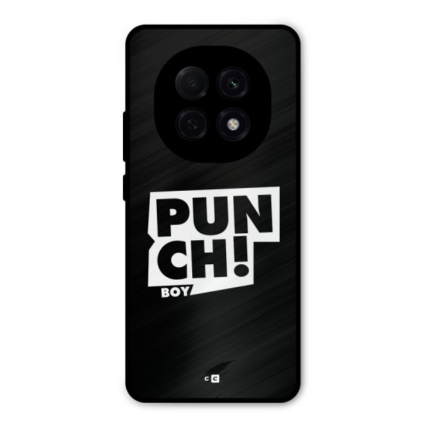 Punch Boy Metal Back Case for Oppo F29 Pro
