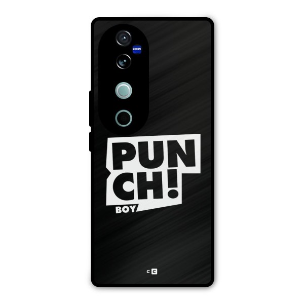 Punch Boy Metal Back Case for Vivo V40 Pro