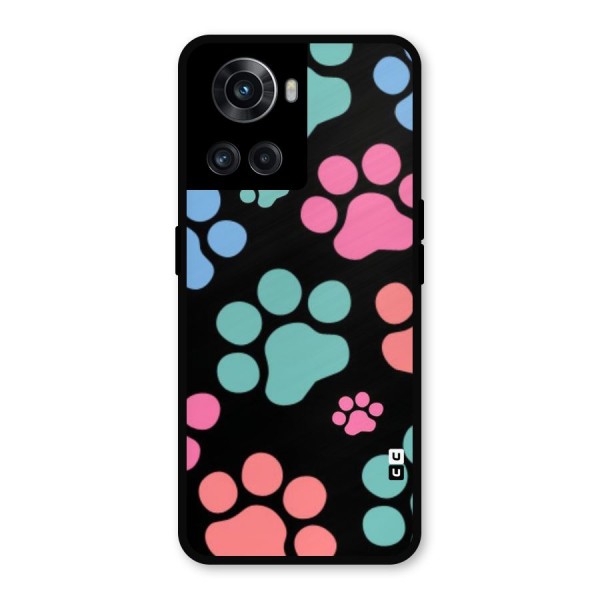Puppy Paws Metal Back Case for OnePlus 10R