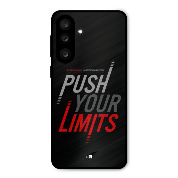 Push Your Limits Metal Back Case for Galaxy M56