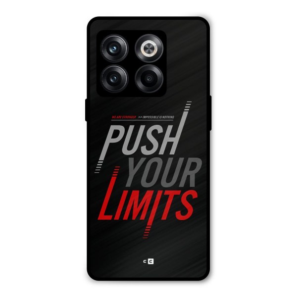 Push Your Limits Metal Back Case for OnePlus 10T