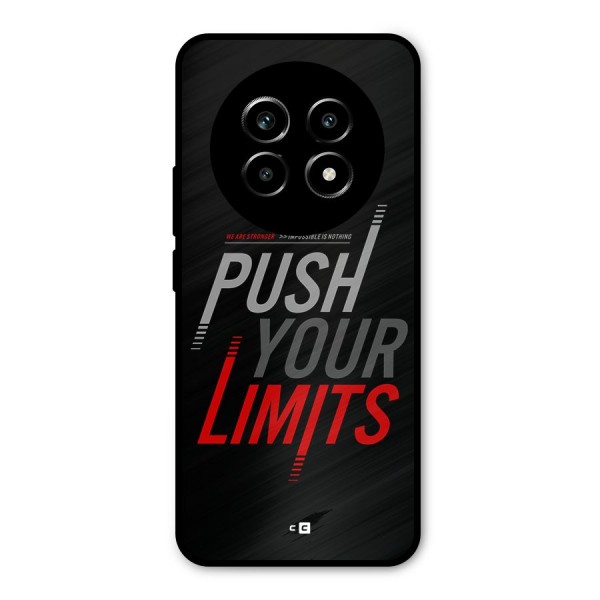 Push Your Limits Metal Back Case for Realme 13 Pro