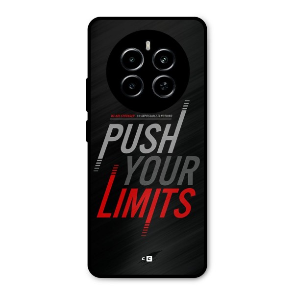 Push Your Limits Metal Back Case for Realme P1