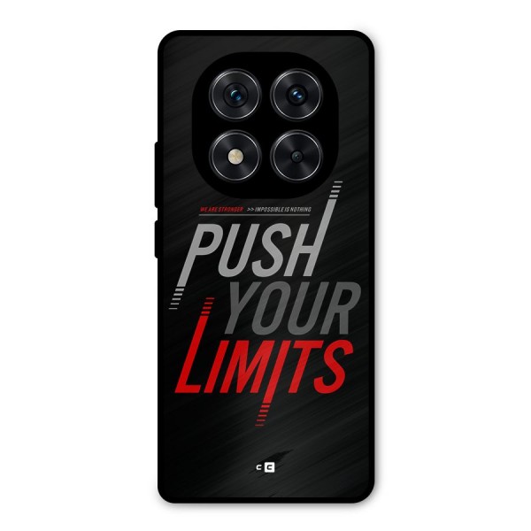 Push Your Limits Metal Back Case for Redmi Note 14 Pro 5G