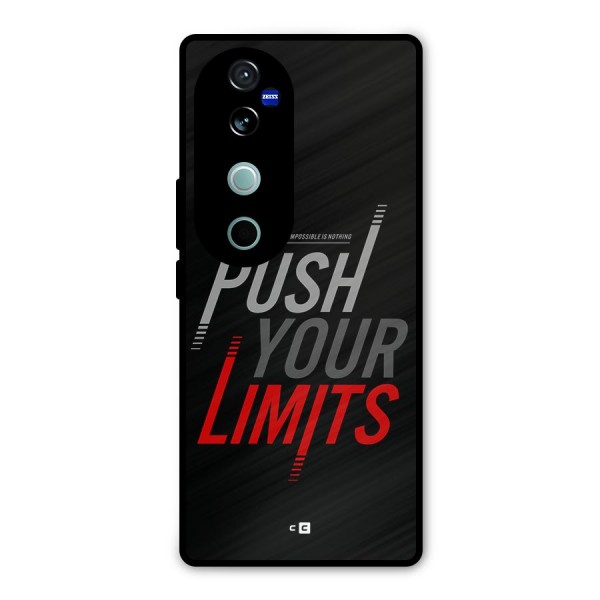 Push Your Limits Metal Back Case for Vivo V40