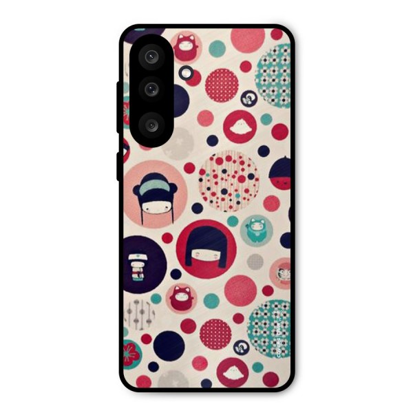 Quirky Metal Back Case for Galaxy M56