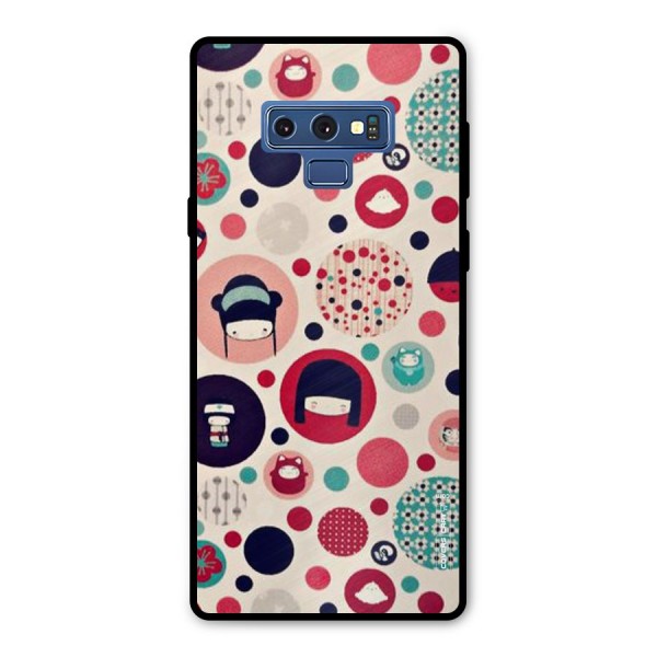 Quirky Metal Back Case for Galaxy Note 9