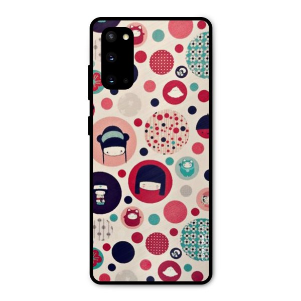 Quirky Metal Back Case for Galaxy S20