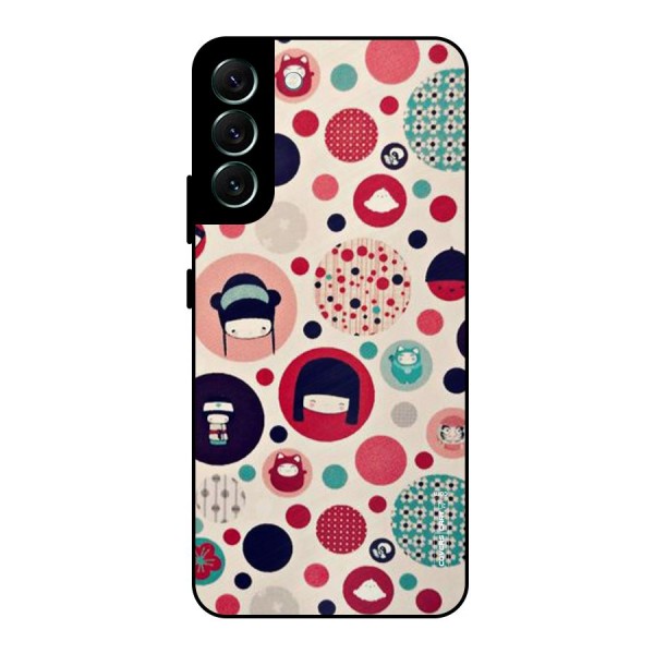 Quirky Metal Back Case for Galaxy S22 Plus 5G