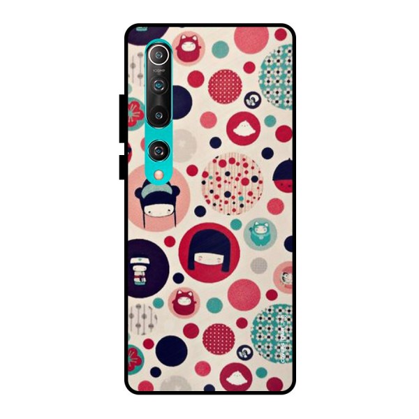 Quirky Metal Back Case for Mi 10