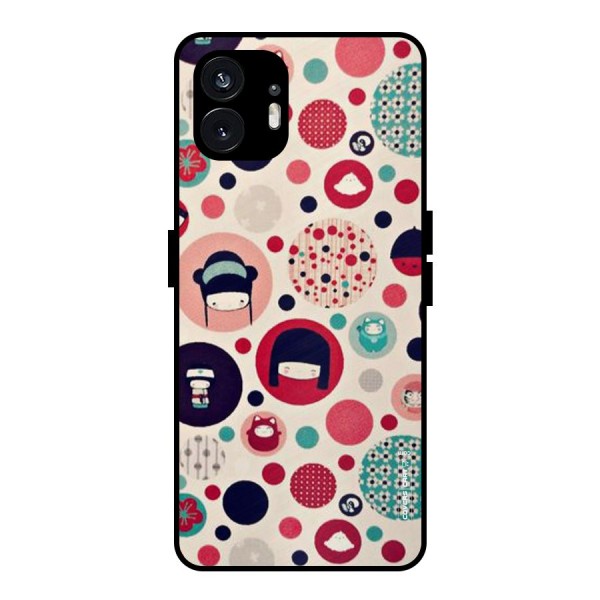 Quirky Metal Back Case for Nothing Phone 2