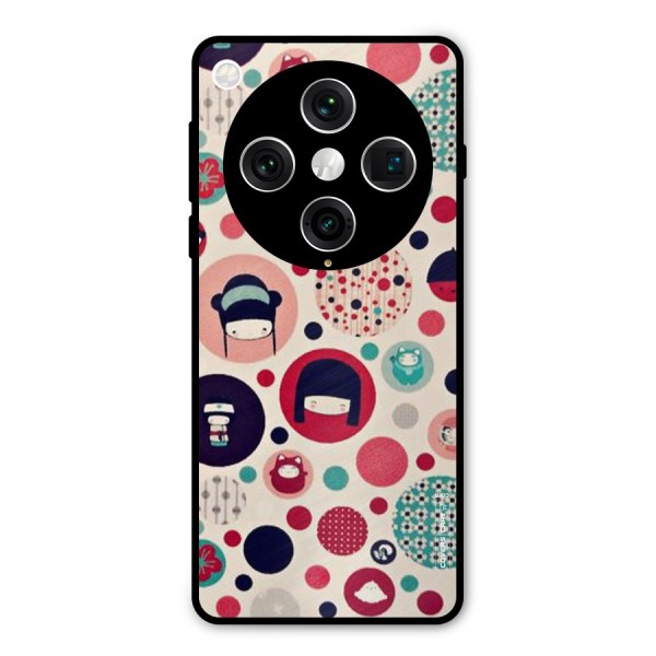 Quirky Metal Back Case for Oppo Find X8 Pro