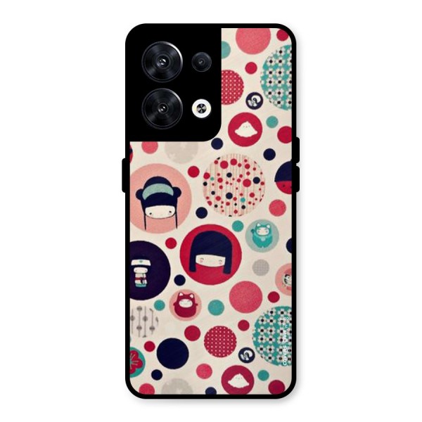 Quirky Metal Back Case for Oppo Reno8 5G