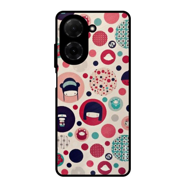 Quirky Metal Back Case for Poco C71