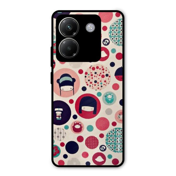 Quirky Metal Back Case for Poco M7 Pro 5G