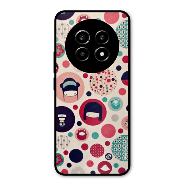 Quirky Metal Back Case for Realme 13 Pro