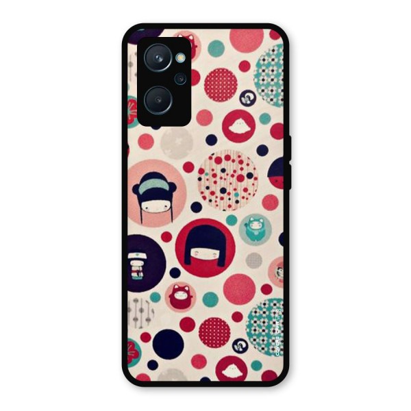 Quirky Metal Back Case for Realme 9i