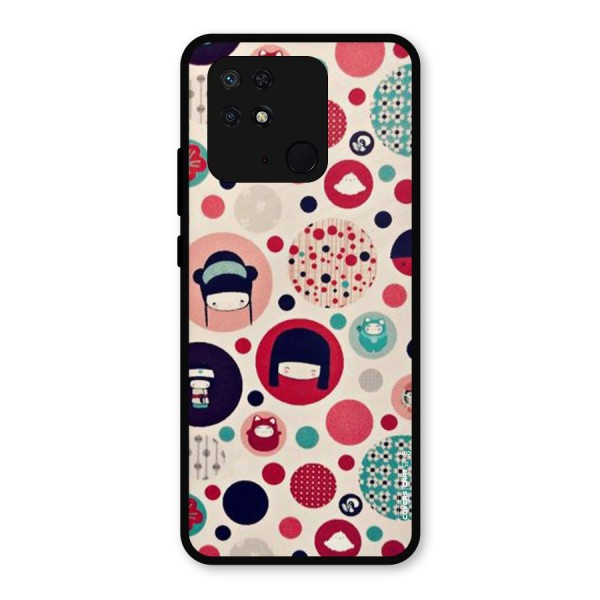 Quirky Metal Back Case for Redmi 10 Power