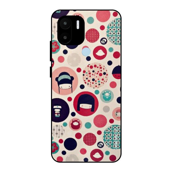 Quirky Metal Back Case for Redmi A1+