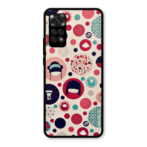 Quirky Metal Back Case for Redmi Note 11