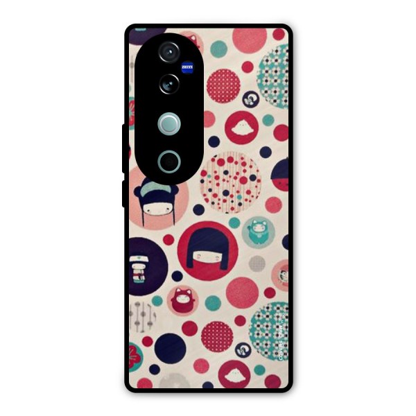 Quirky Metal Back Case for Vivo V40 Pro