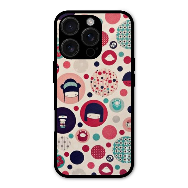 Quirky Metal Back Case for iPhone 16 Pro