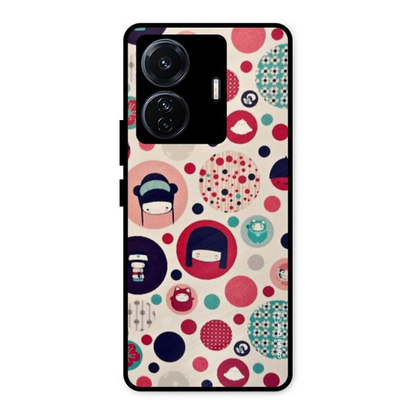 Quirky Metal Back Case for iQOO Z6