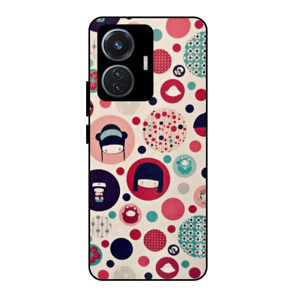 Quirky Metal Back Case for iQOO Z6 44W