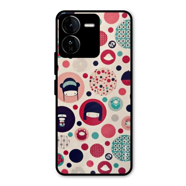 Quirky Metal Back Case for iQOO Z9