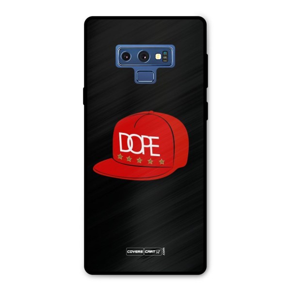 Raftaar Dope Metal Back Case for Galaxy Note 9