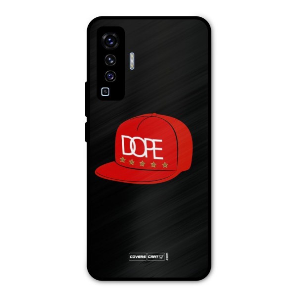 Raftaar Dope Metal Back Case for Vivo X50