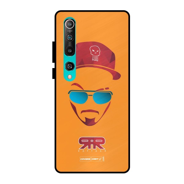 Raftaar Orange Metal Back Case for Mi 10